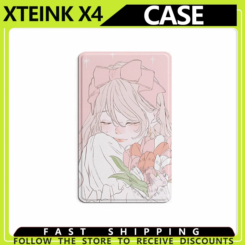 

Магнитный защитный чехол XTEINK X4 с откидной крышкой, универсальный противоударный чехол для электронной книги, с возможностью индивидуального дизайна, подарок