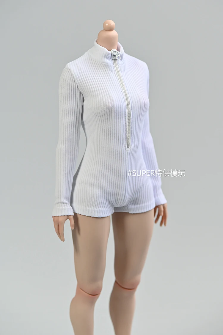 1/6 Scale  Female  Surfing Wetsuit Long Sleeve  Swimsuit Model Accessories   Fit AT201/202/203 Soldier Action Figure Body