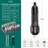 36 in 1 Electric Screwdriver Manual and Automatic All-in-one Wireless Precision Screwdriver Hand Tool Household Multifunction