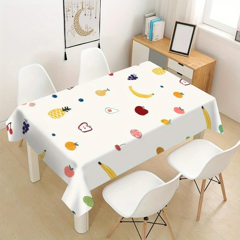 Deliciously printed and colorful polyester tablecloth, as well as Easter and Valentine's Day giftsxzj