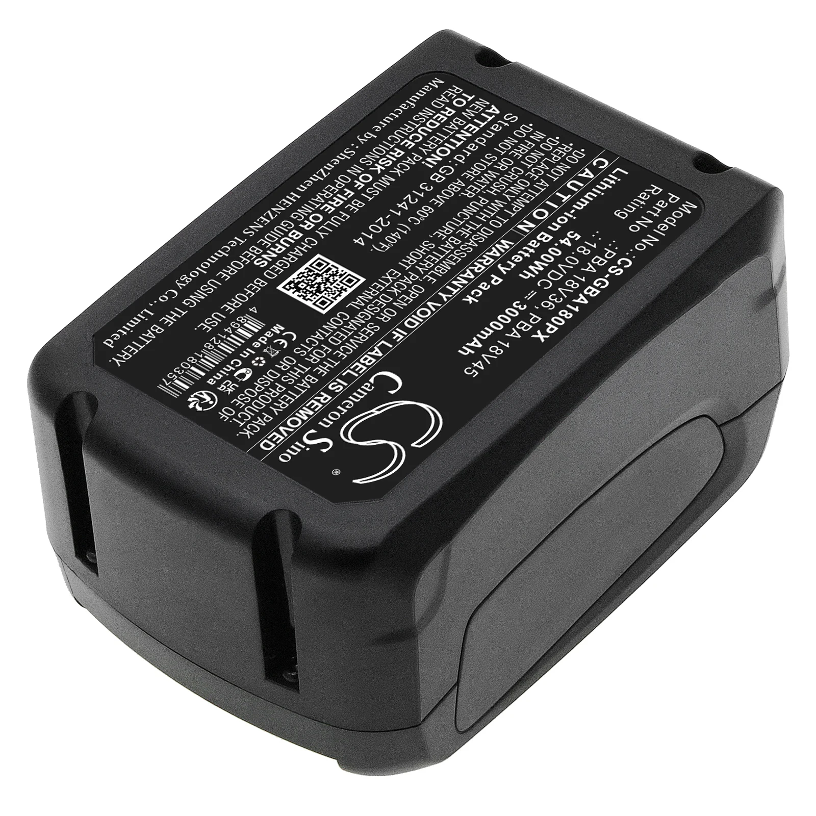 Bateria de ferramentas de jardinagem de íon-lítio para Gardena, 18,0v, 3000mAh, PowerMax 32/36V,TCS 20,14890-55,ComfortCut 60,BBS1114CN,14701-55