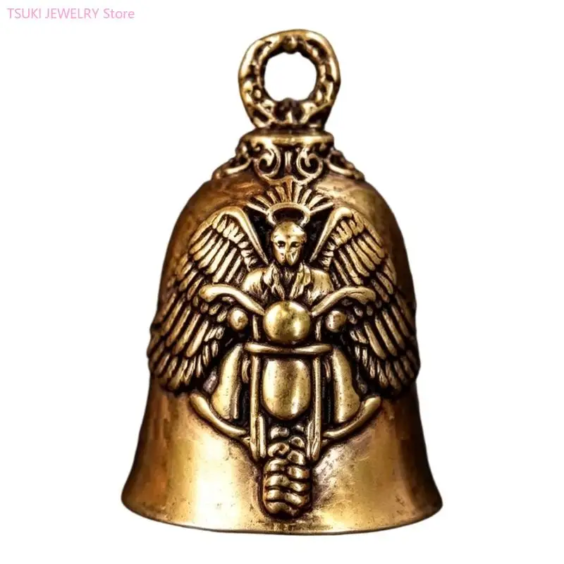 62KE Mystical Tribal Tone Chimes Copper Pendant Best For Meditation Space Decors