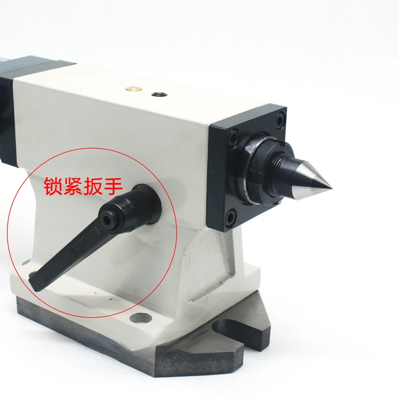 

Pneumatic Lathe Tailstock Machining Center Four Axis CNC Indexing Head Needle Machine Tool Hydraulic Automatic