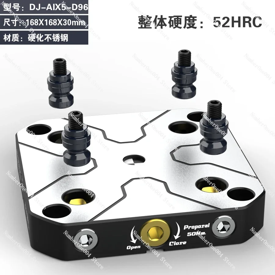 Applicable To Four or Five Axis Clamp Self-centering Vice Can Be Matched with Zero Quick Change Four Axis L Bridge