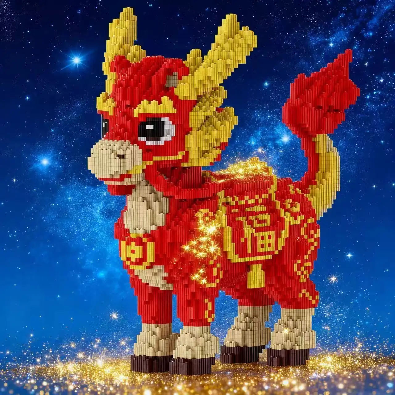 

2743 Pieces · High-Quality Longma Building Blocks Set, Offers a Certain Level of Challenge, Suitable for Home Decoration, Ideal