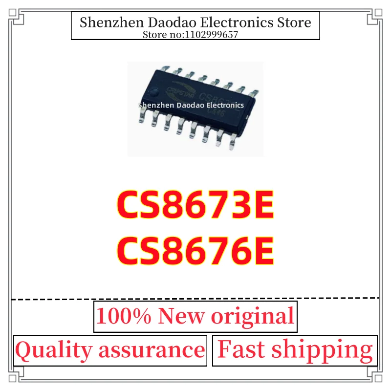 

10pcs/lot CS8673E CS8676E CS8673 CS8676 ESOP-16 Audio amplifier power management chip IC new original