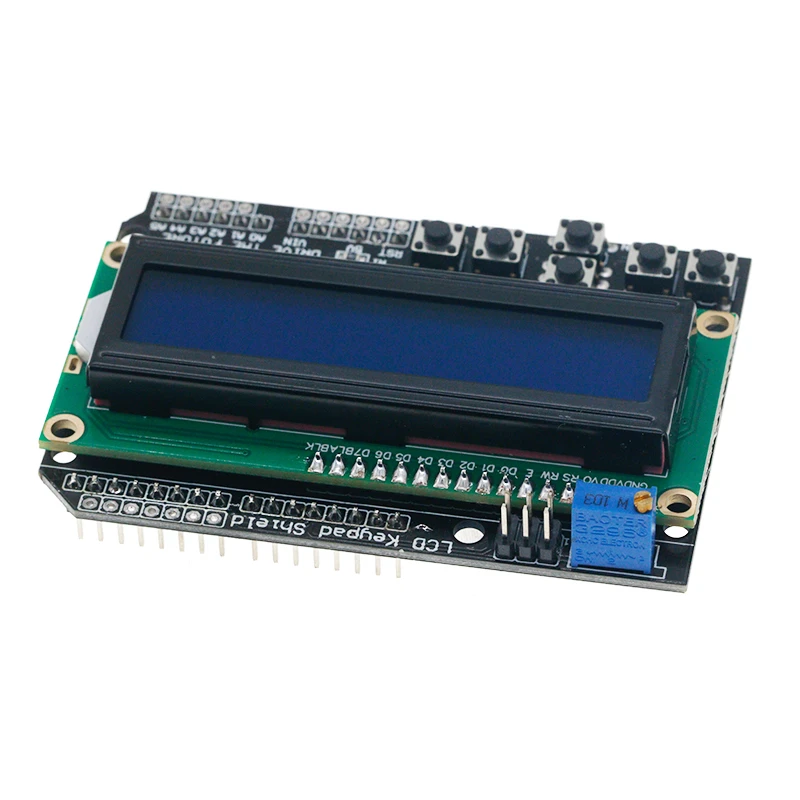 Lcd Keypad Shield LCD1602 Lcd 1602 Module Display Voor Arduino ATMEGA328 ATMEGA2560 Uno Blauw Scherm