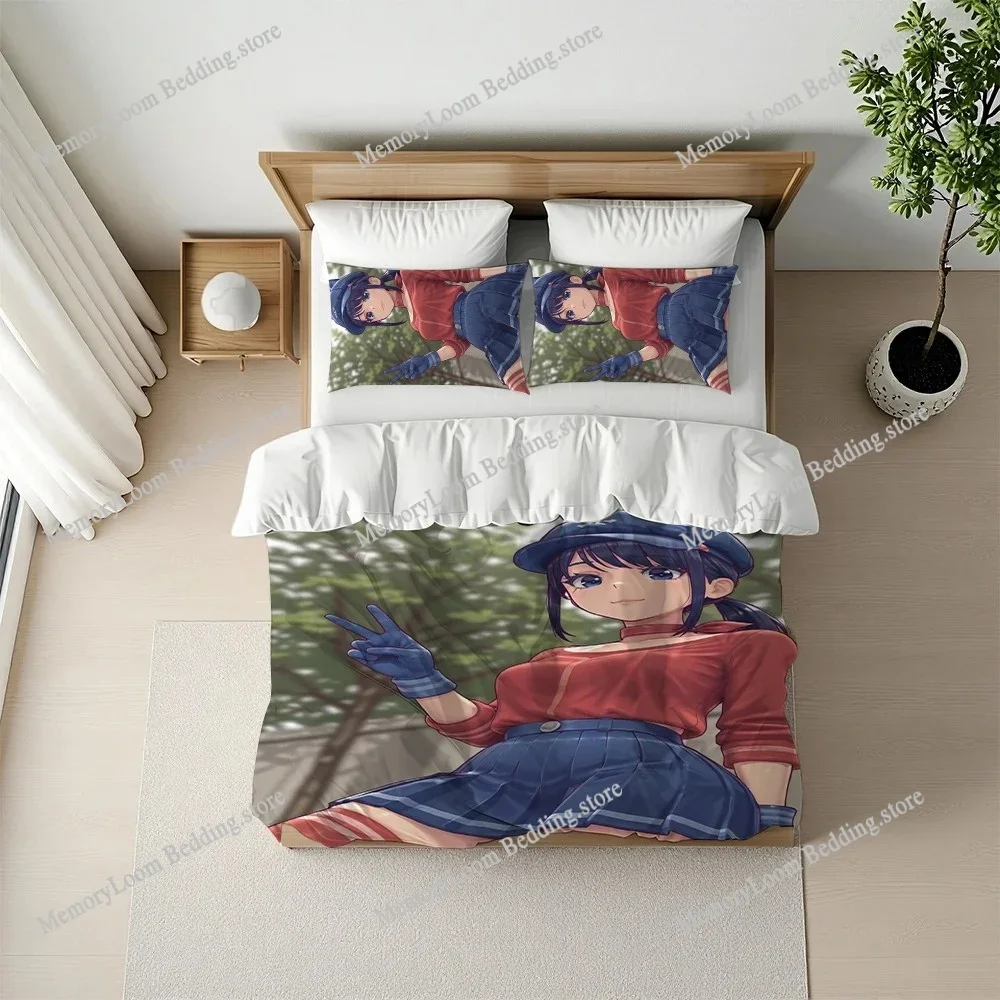 Hot Game M-MiSide-Mita Duvet Cover Set Home Style Bedding Soft Laundry Cotton Bed Four Seasons Student Dormitory Luxury Gift963