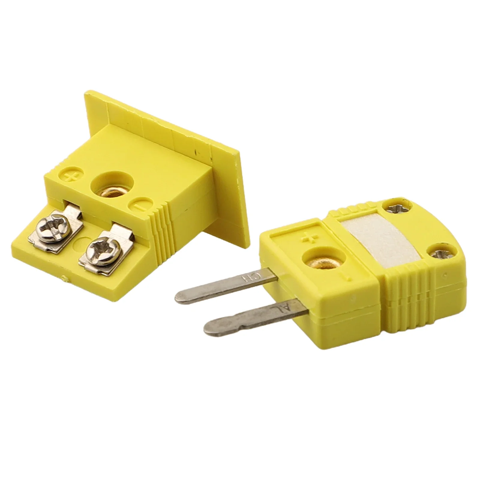 Temperature Testing Equipment 3.1 * 1.5cm Mountable Design Quality Control Standards Connector For K Type Thermocouple