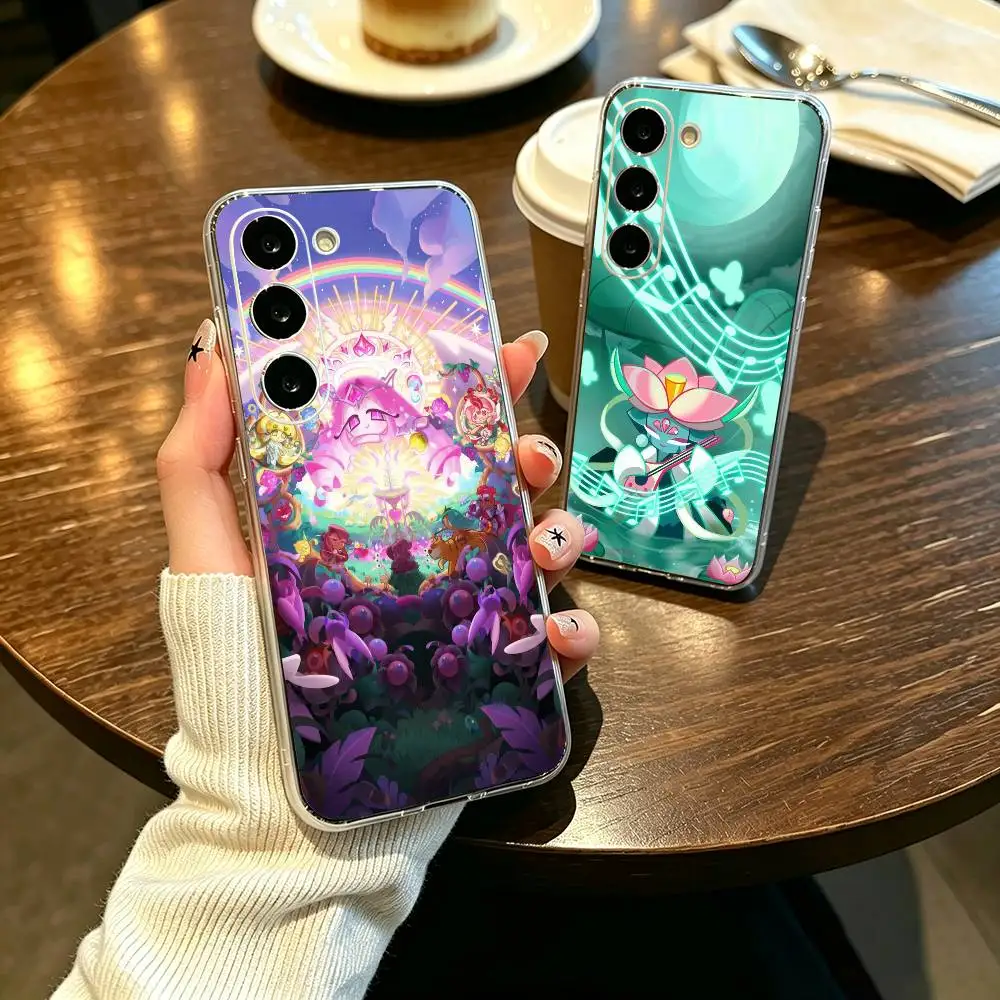 Game Cookie R-Run Kingdom    Phone Case For Samsung A71 A55 A51 A52 A35 Cover Transparent Silicone Phone Cover
