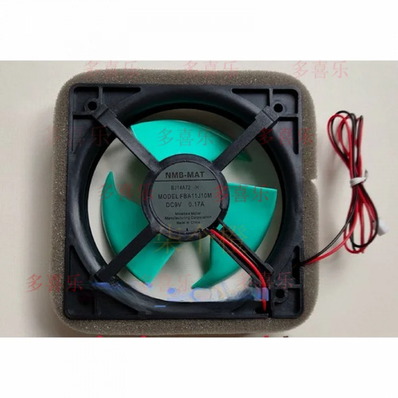 

ZMZM для NMB-MAT FBA11J10M DC 9 В 0,17 А Вентилятор 2-проводной для холодильника-кулера # В1