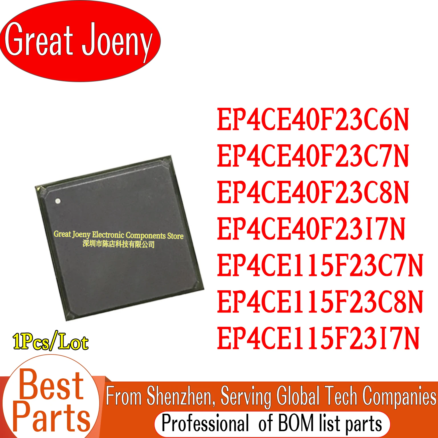 

EP4CE40F23C6N EP4CE40F23C7N EP4CE40F23C8N EP4CE40F23I7N EP4CE115F23C7N EP4CE115F23C8N EP4CE115F23I7N IC Chipset FBGA-484