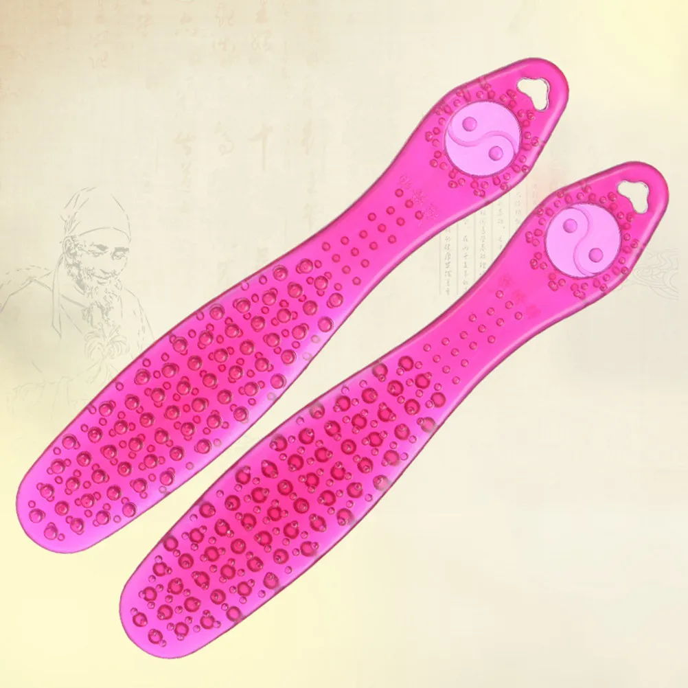 

Портативный силиконовый массажный стик-палочка для точечного массажа, расслабления мышц, терапии спины, шеи и поясницы, фитнеса и ухода за здоровьем, желтый