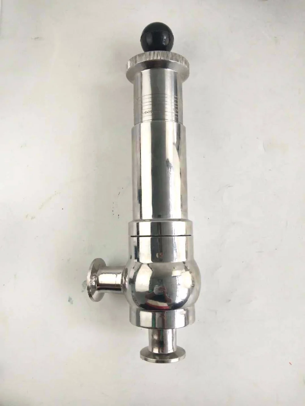 Sanitary Stainless Steel 304 two way regulating pressure relief safety valve