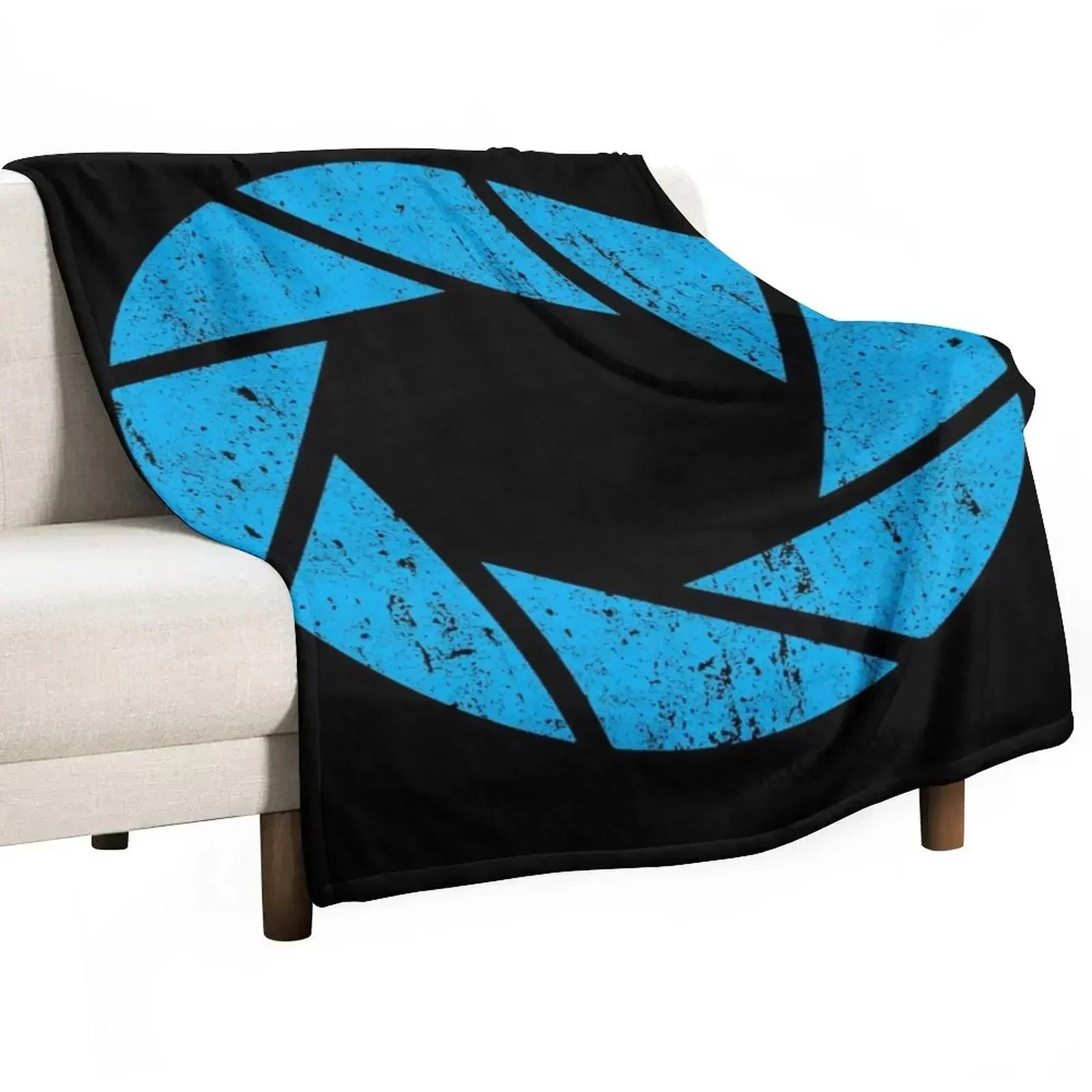 Aperture Labs Throw Blanket Polar Plush sofa bed Blankets