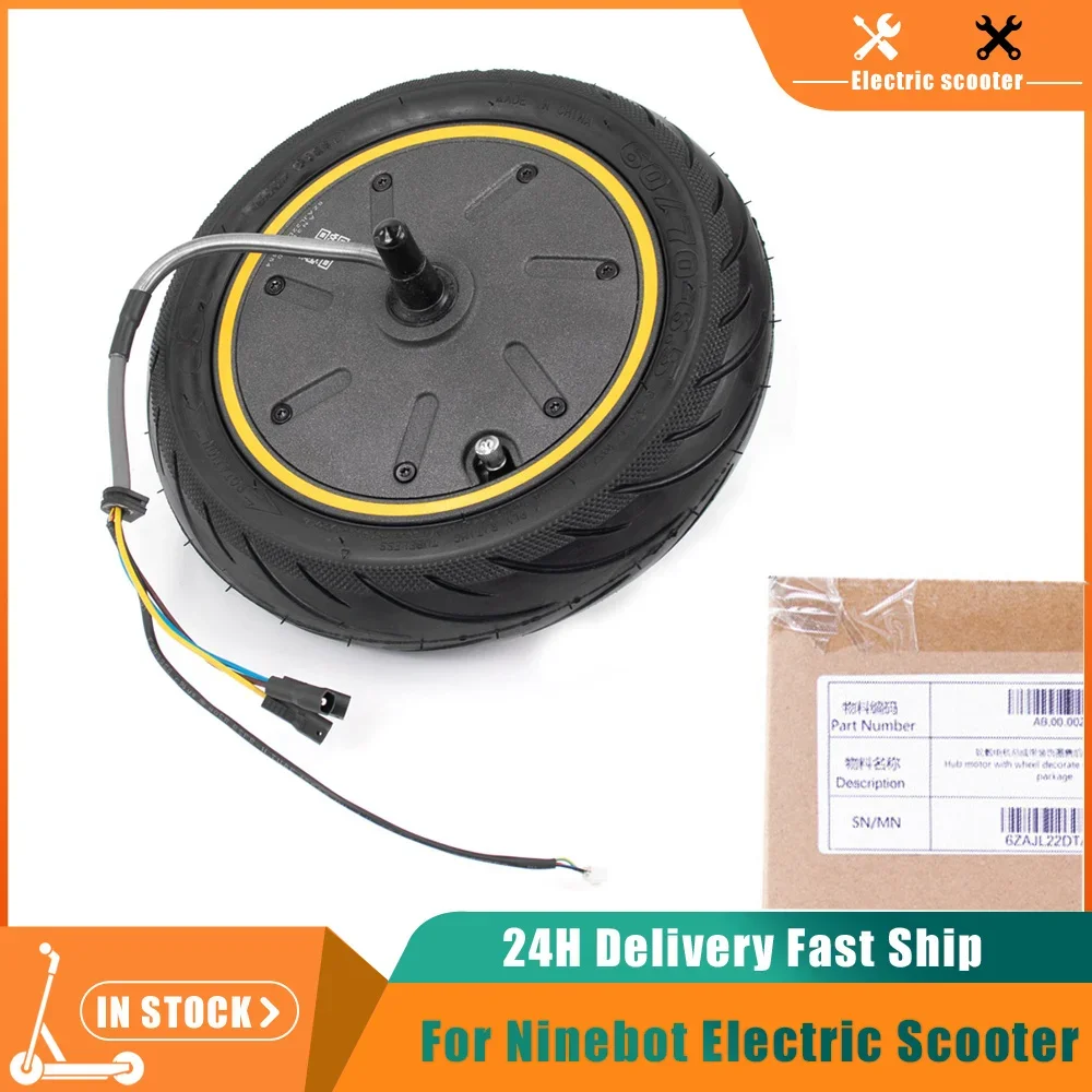 Original 36V 350W Motor For Segway Ninebot MAX G30 Motors Engine Wheel Hub Motor Tyre Assembly Electric Scooter Repair Parts