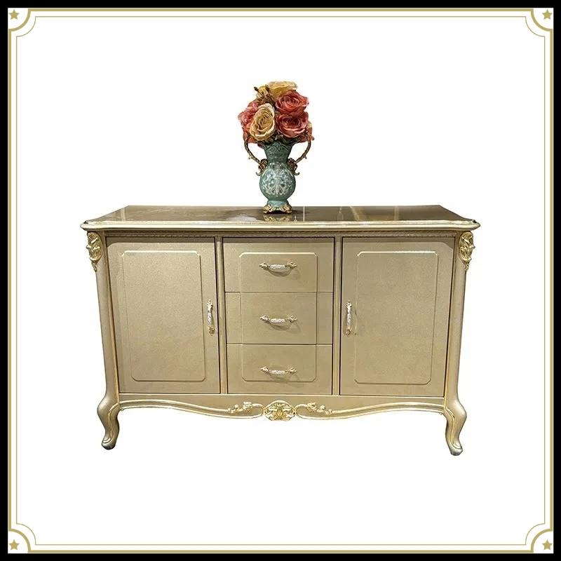 X-S  shoe cabinet,  solid wood shoe cabinet, carved storage cabinet HG