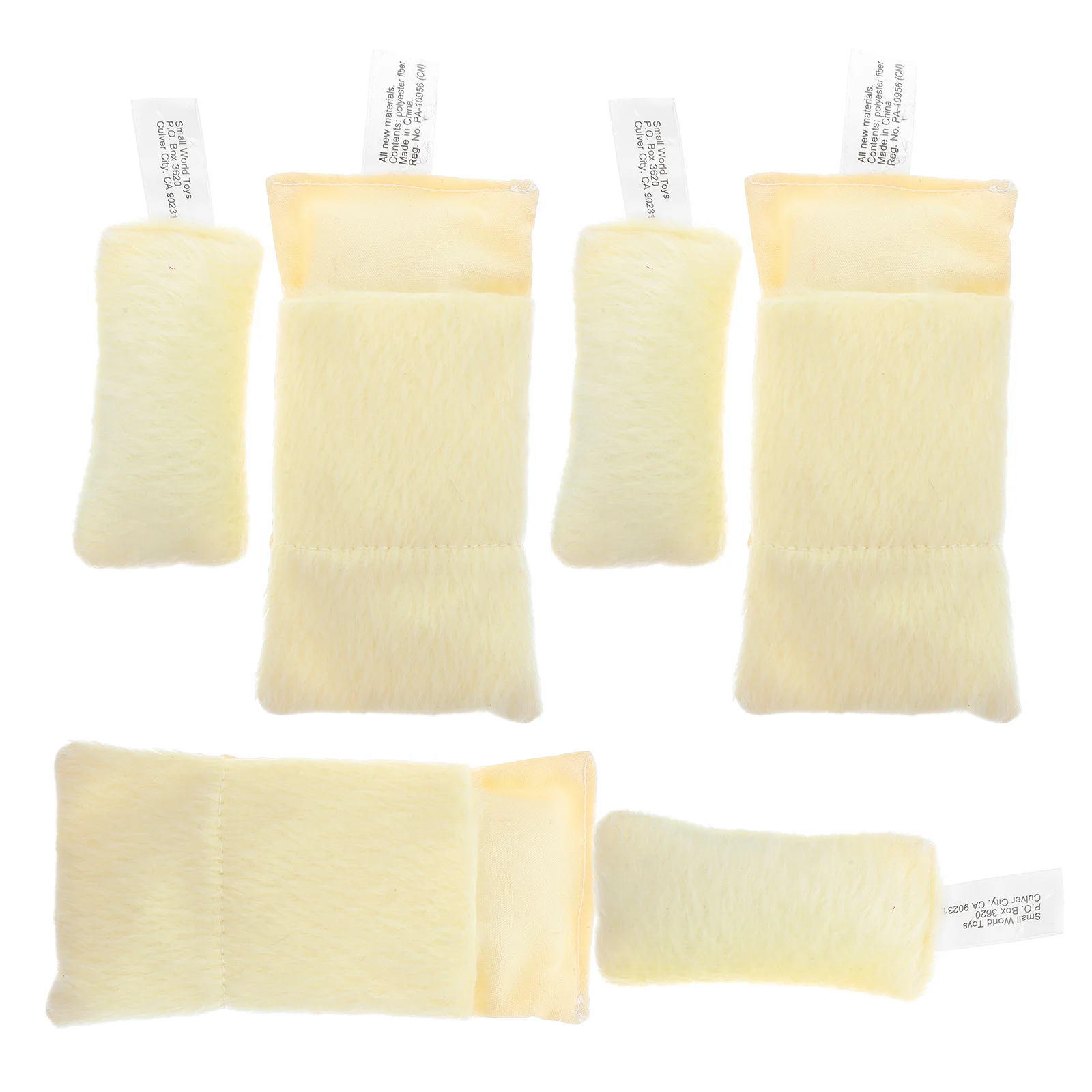 

3 Sets Mini Sleeping Bag and Pillow Bed Dollhouse Bedding with Mattress for Toy