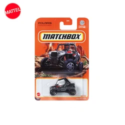 Scatola di fiammiferi originale auto Mattel Toys 1/64 metallo pressofuso 30782 24F Polaris Rzr modello di veicolo giocattolo per ragazzi collezione regalo di compleanno