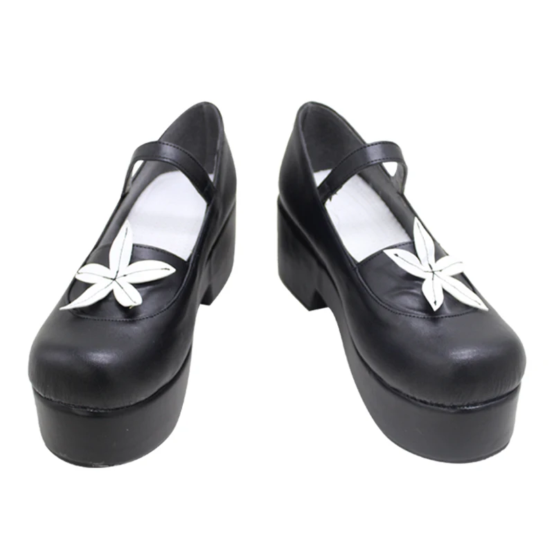 Japanese Virtual YouTuber VTuber Hololive Murasaki Shion Customize Cosplay Lolita Shoes women men Halloween cosplay props