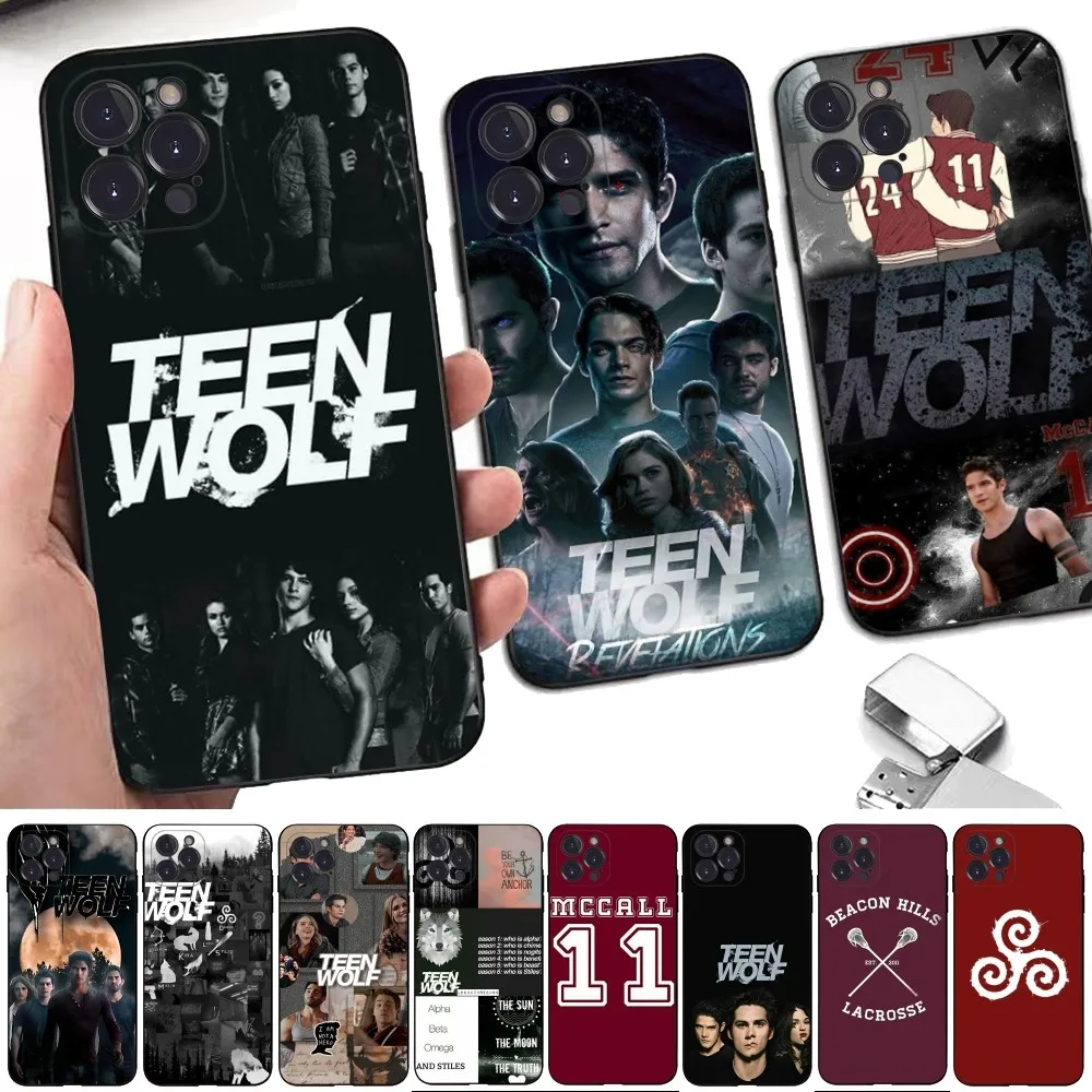 Teen Wolf Phone Case For IPhone 15 14 13 12 Mini 11 Pro XS Max X XR SE 6 7 8 Plus Soft Silicone Cover