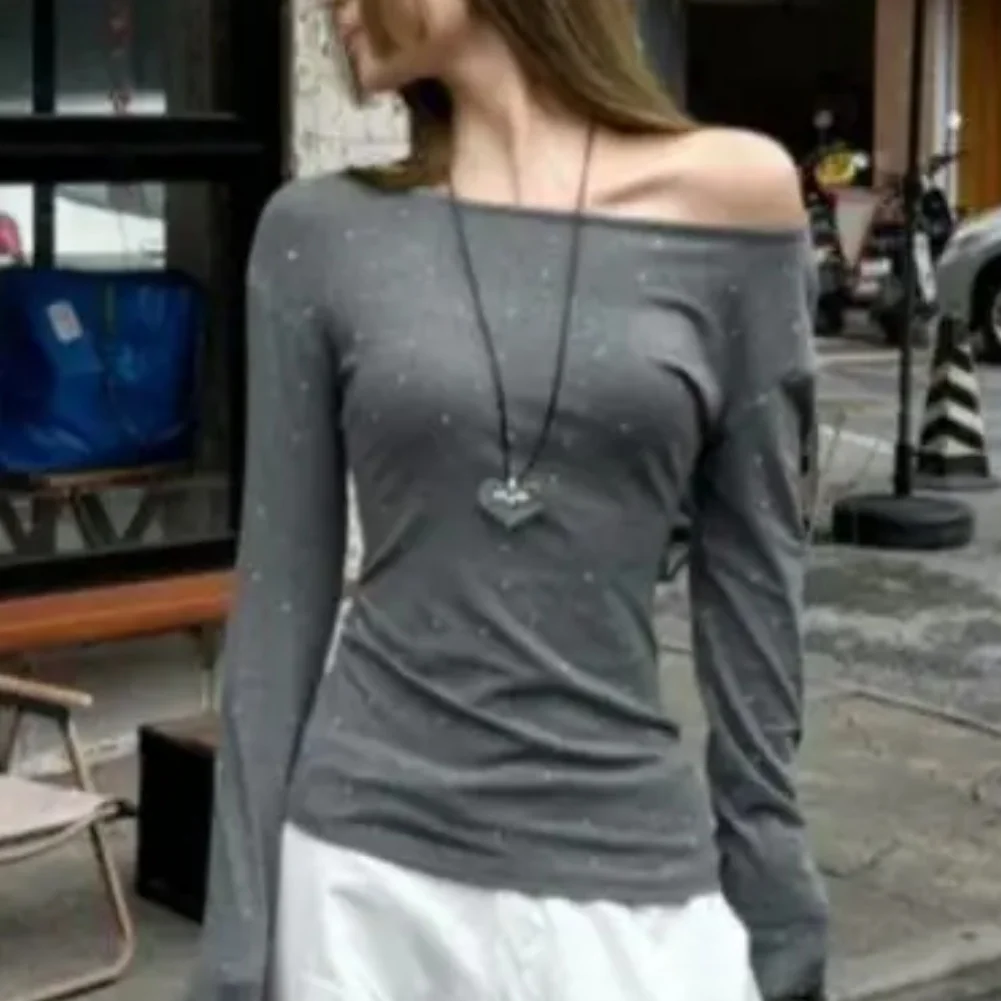 

New Hot Girl Fashion Top Blouse Length 61.5-64.5 Cm Casual Fashion Top All Seasons Basic Style Comfortable Fit