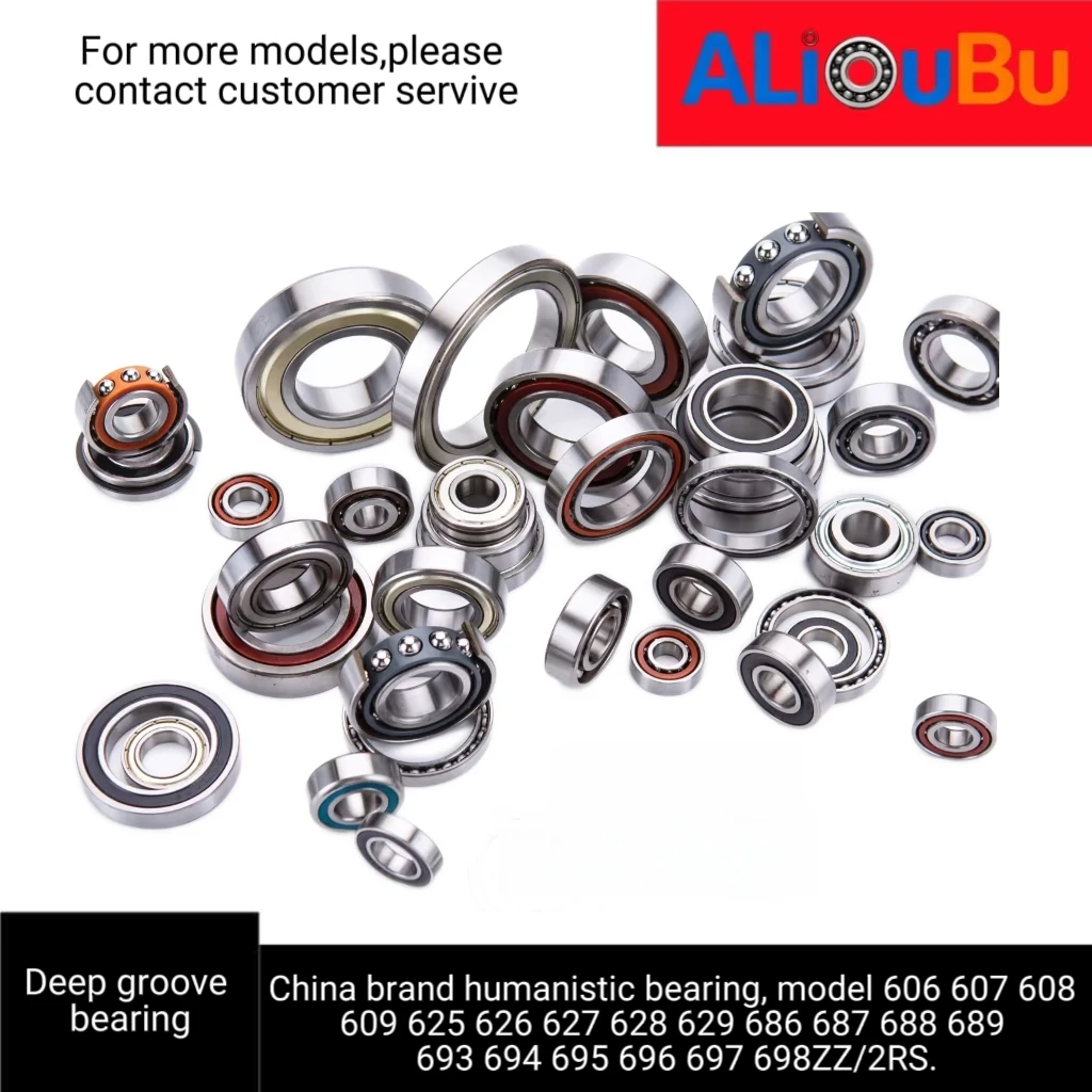 China Brand Humanistic Bearing, Genuine, Model 606 607 608 609 625 626 627 628 629 686 687 688 689 693 694 695 696 697 698 ZZ/RS