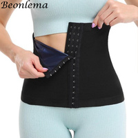 Beonlema Women Shapewear Sauna Sweat Slimming Belt Abdomen Reducing Girdles Woman Burn Fat Waist Trainer Corset