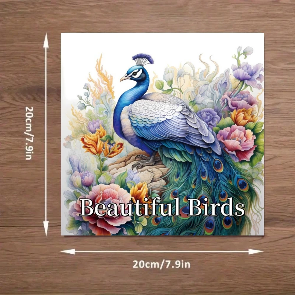 1pc Art Coloring Book 22 Page Coloring Books Gift For Birthday Party Relieve Stress Kill Time Graffiti Painting Drawing Art Book