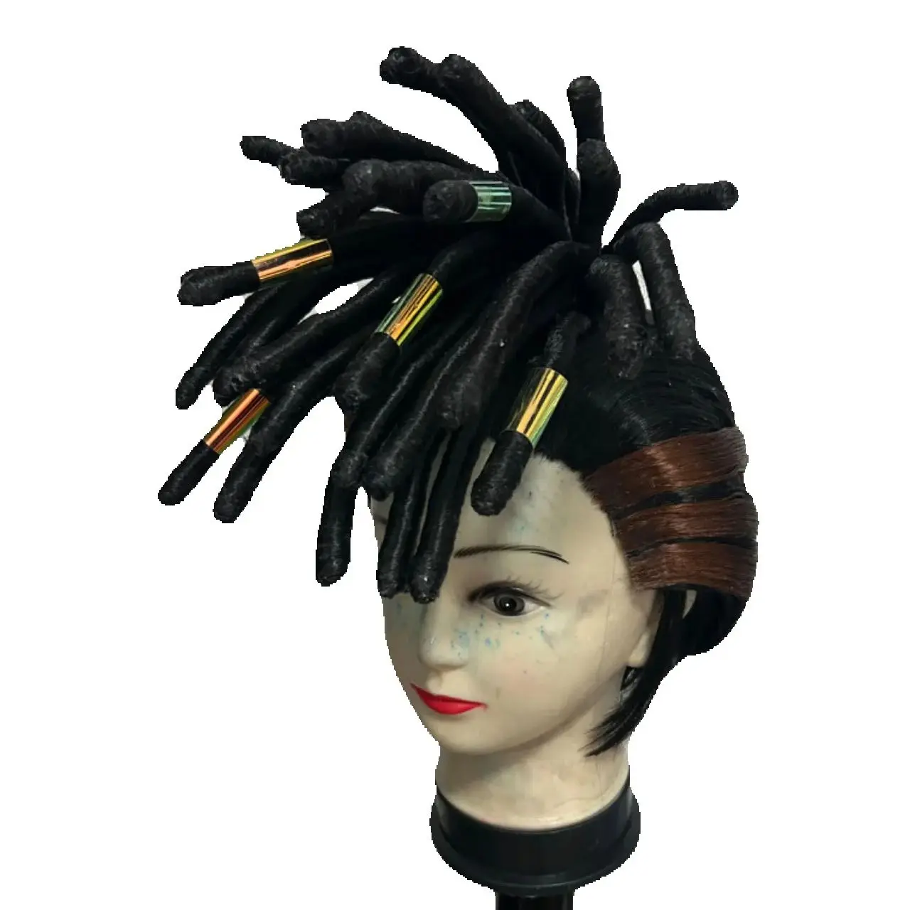 Parrucche in fibra resistenti al calore Parrucca cosplay per League Of Legends LOL Ekko Parrucca cosplay stile Ekko