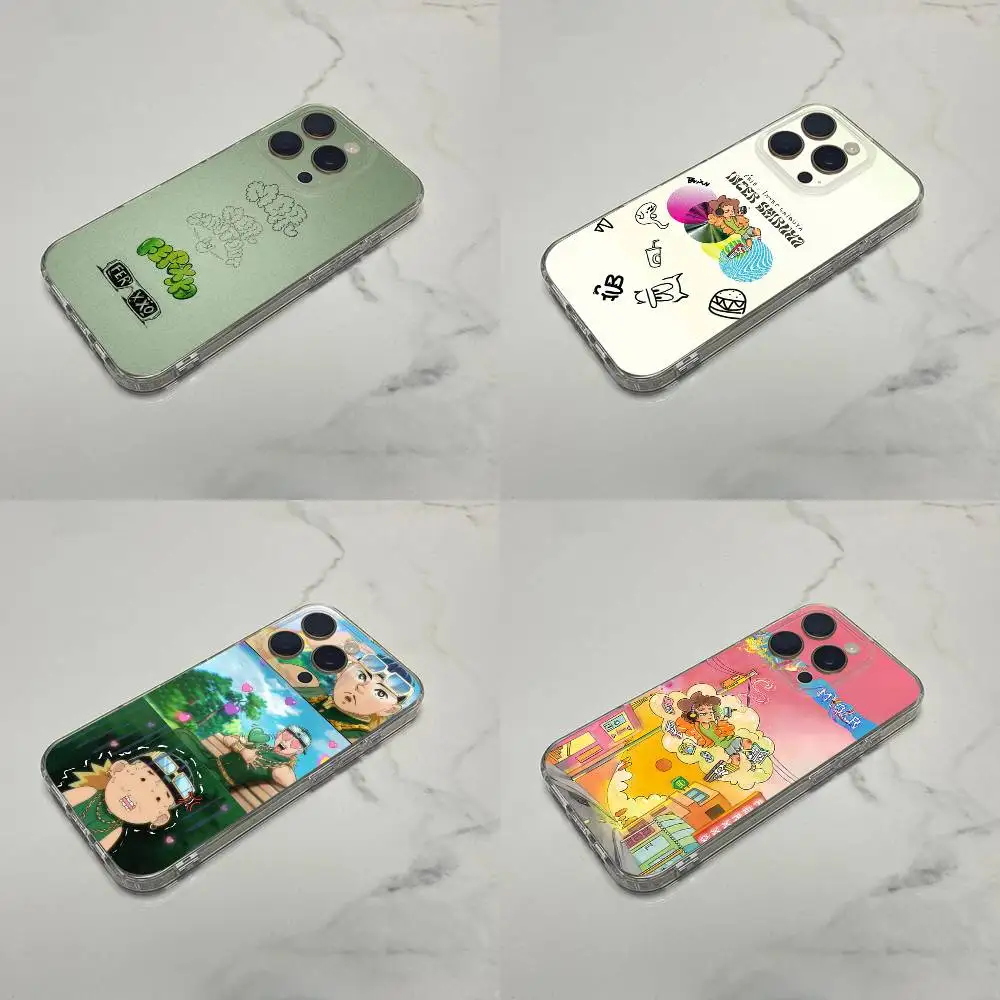 

F-Feid FERXXO VOL Sagrado Phone Case For iPhone 17,16,15,14,13,12,11 Plus,Pro,Max,Plus,E,SE4,Mini Transparent Box