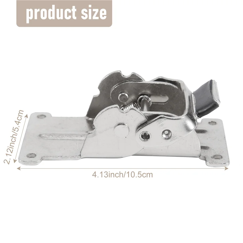 A44F-2SZT 0-90-180 Stopni Samozamykające Się Składane Zawiasy Nogi Stołu Srebrne Składane Stoły Kawowe Okucia Meblowe Zawiasy do Szafek