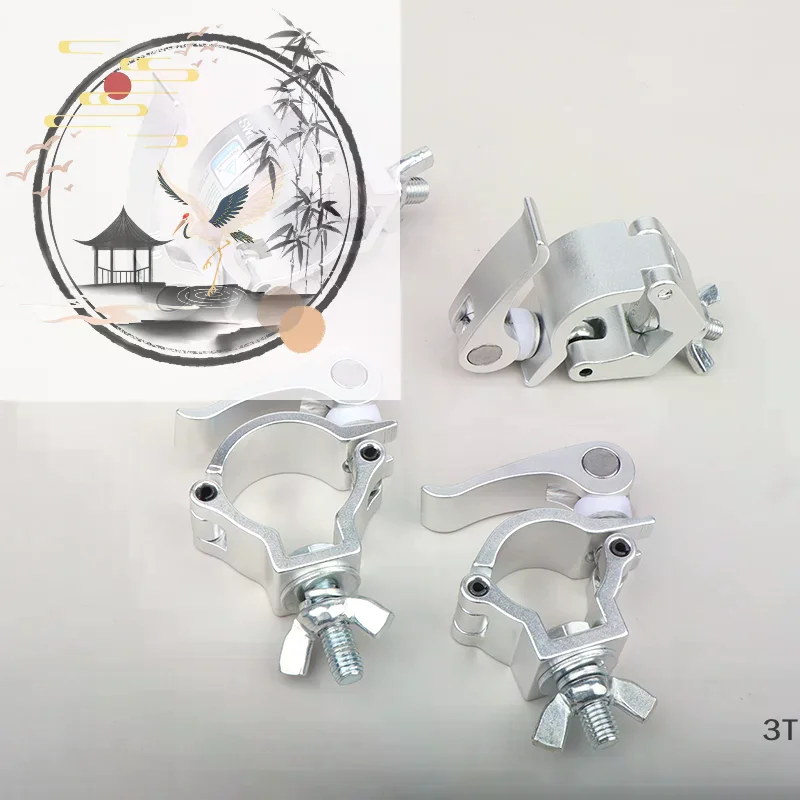 Clamp Quick Release Clamp Aluminum Tube Pipe Quick Release Clamp For F24 Truss High Quality Stage Accessories
