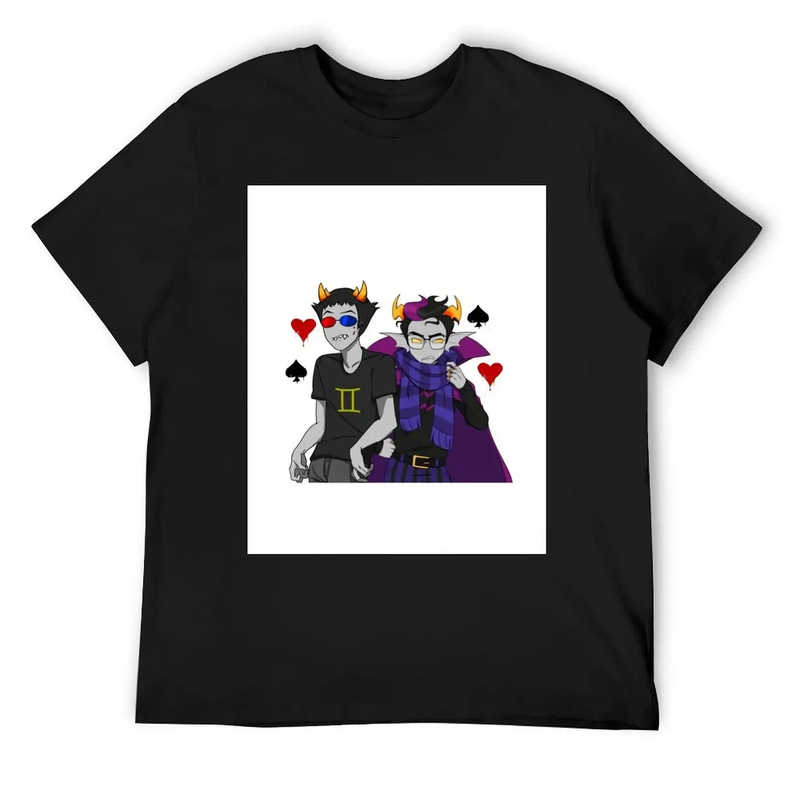 

relationship status: it's complicated (sollux/eridan) T-Shirt vintage t shirts Aesthetic clothing men t shirts