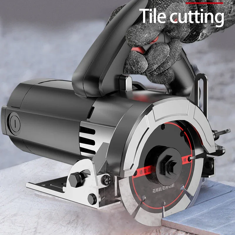 High power ceramic tile machine Small portable high power household portable wood stone slotting marble machine Electric saw