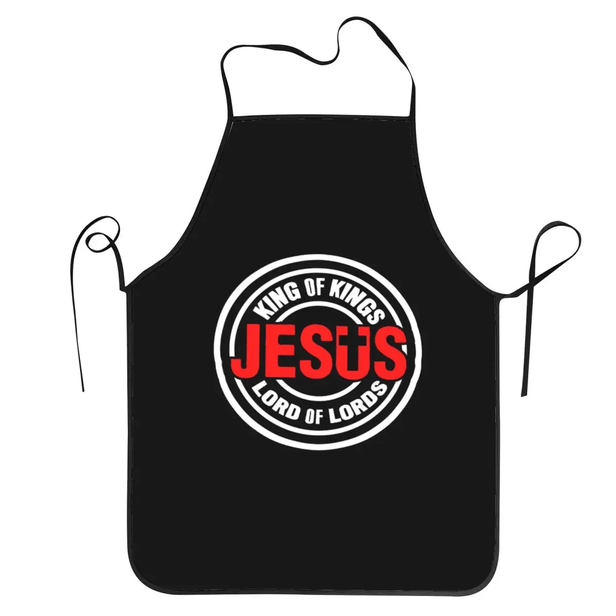 Jesus Christ Yeshua Aprons Chef Cooking Tablier Sleeveless Bib Kitchen Cleaning Pinafore for Women Men Painting