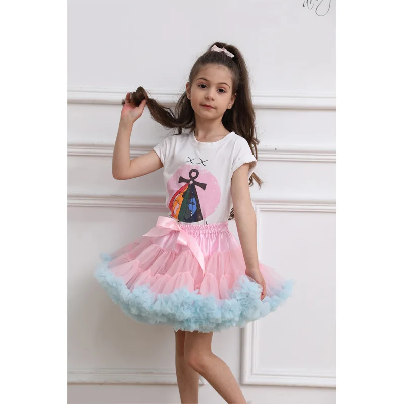 HEIßE Mädchen Tüll Rock Baby Mädchen Kleidung Tutu Pettiskirt Rock Mode Mädchen Kleidung Prinzessin Röcke Rock Für Mädchen Kleidung – Detail 25