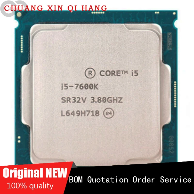 

For Core i5-7600K I5 7600K 3.8GHz quad-core Four-thread 6M 91W CPU Processor LGA 1151