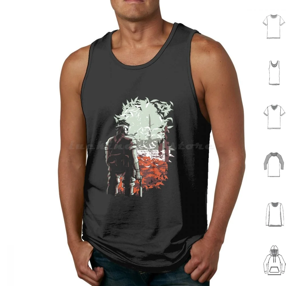 

Big Metal Gear Solid Tank Tops Print Cotton Big Metal Gear Solid Metal Gear Solid Mgs Metal Gear Solid Snake Solid