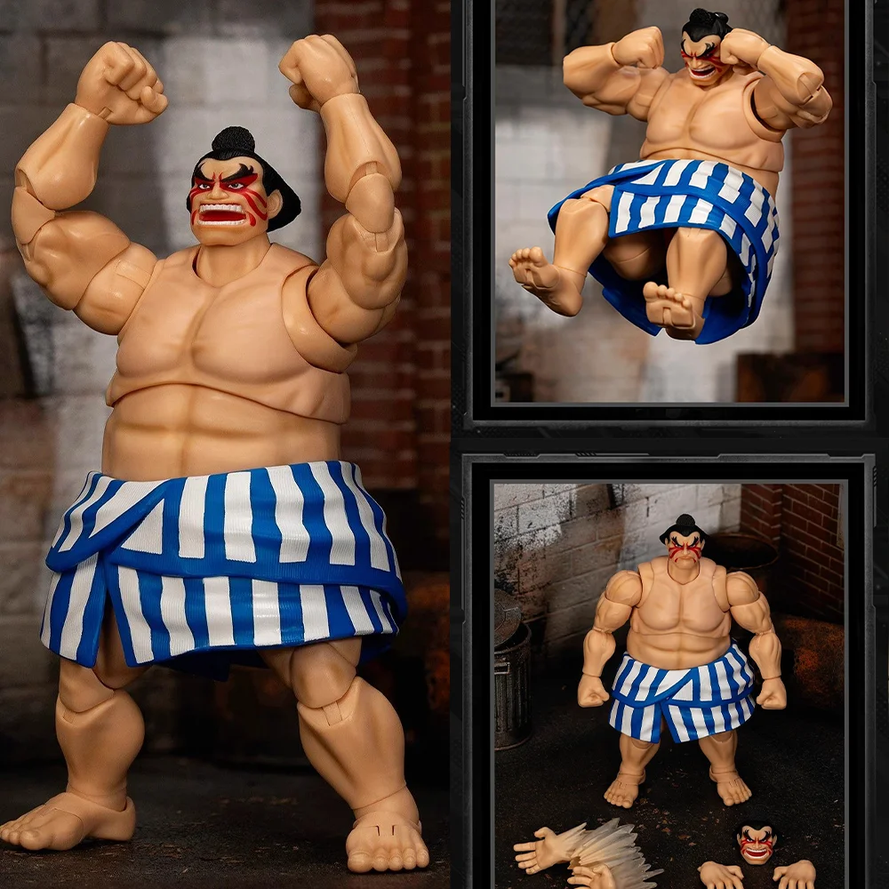Jada TOYS Scale Classic Arcade Game Characters Edmond Honda Male Warrior Full