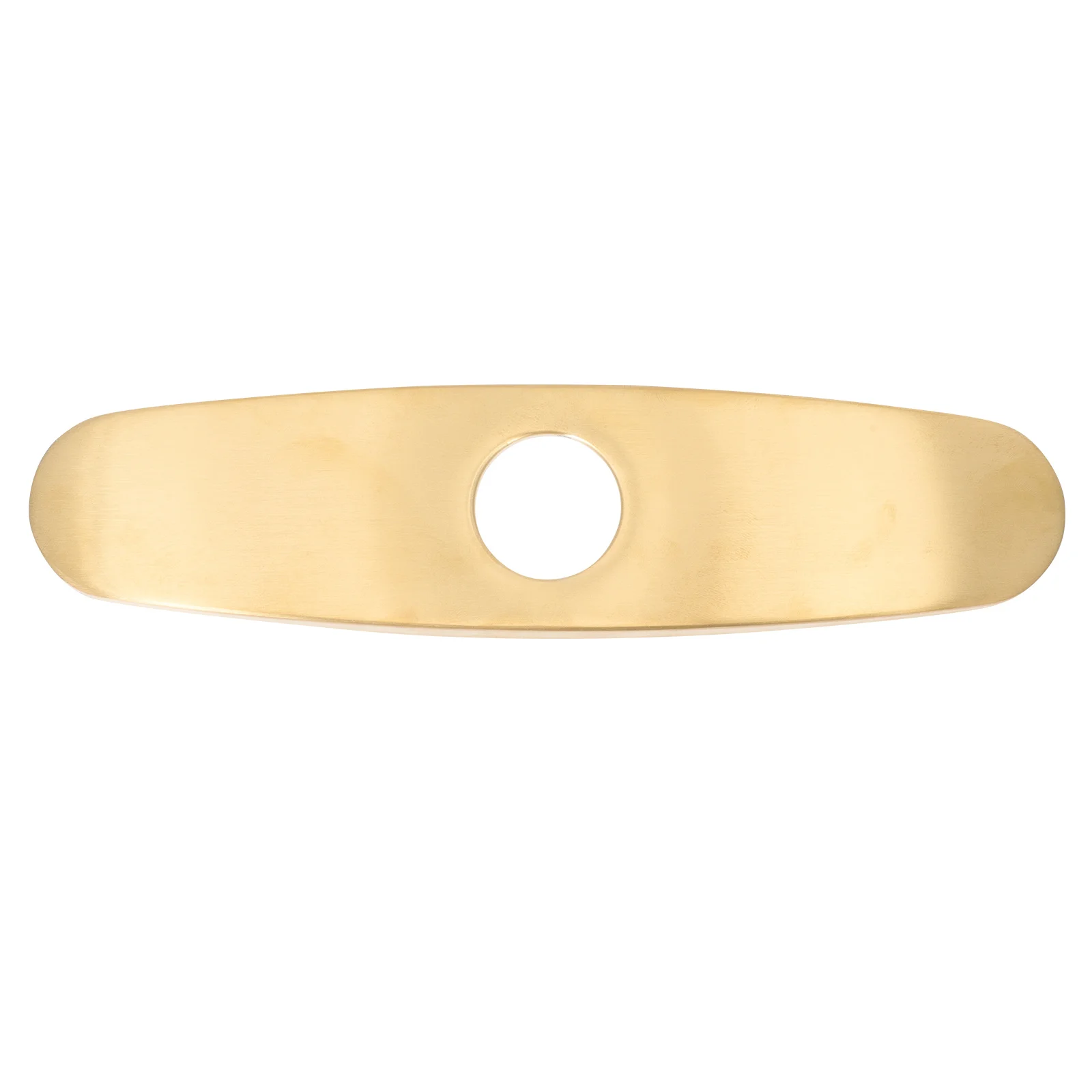 أنيق الفولاذ المقاوم للصدأ غطاء صنبور لوحة مكافحة بصمة المواد الآمنة ملحقات الحمام استخدام طويل الأمد غطاء صنبور بالوعة #5