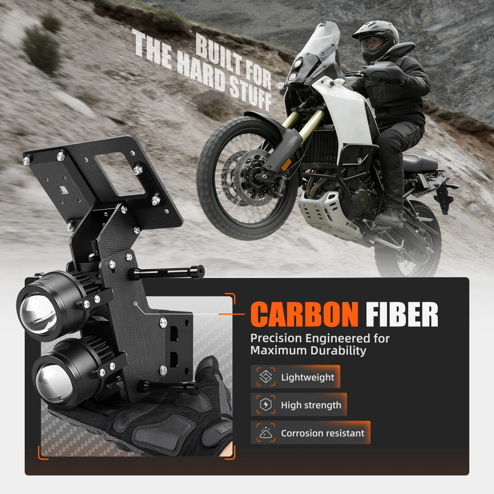 NICECNC Für Yamaha Tenere 700 2019-2024 Motorrad Einstellbares Rally-Kit Tenere 700 2024 2023 2022 2021 Tenere 700 Zubehör – Detail 3