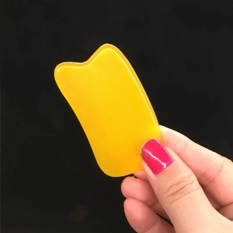 Resin Gua Sha Massage Natural Jade Gua Sha Scraper Board Massage Scrapers Tools for Face Neck Back Body Care Beauty Face