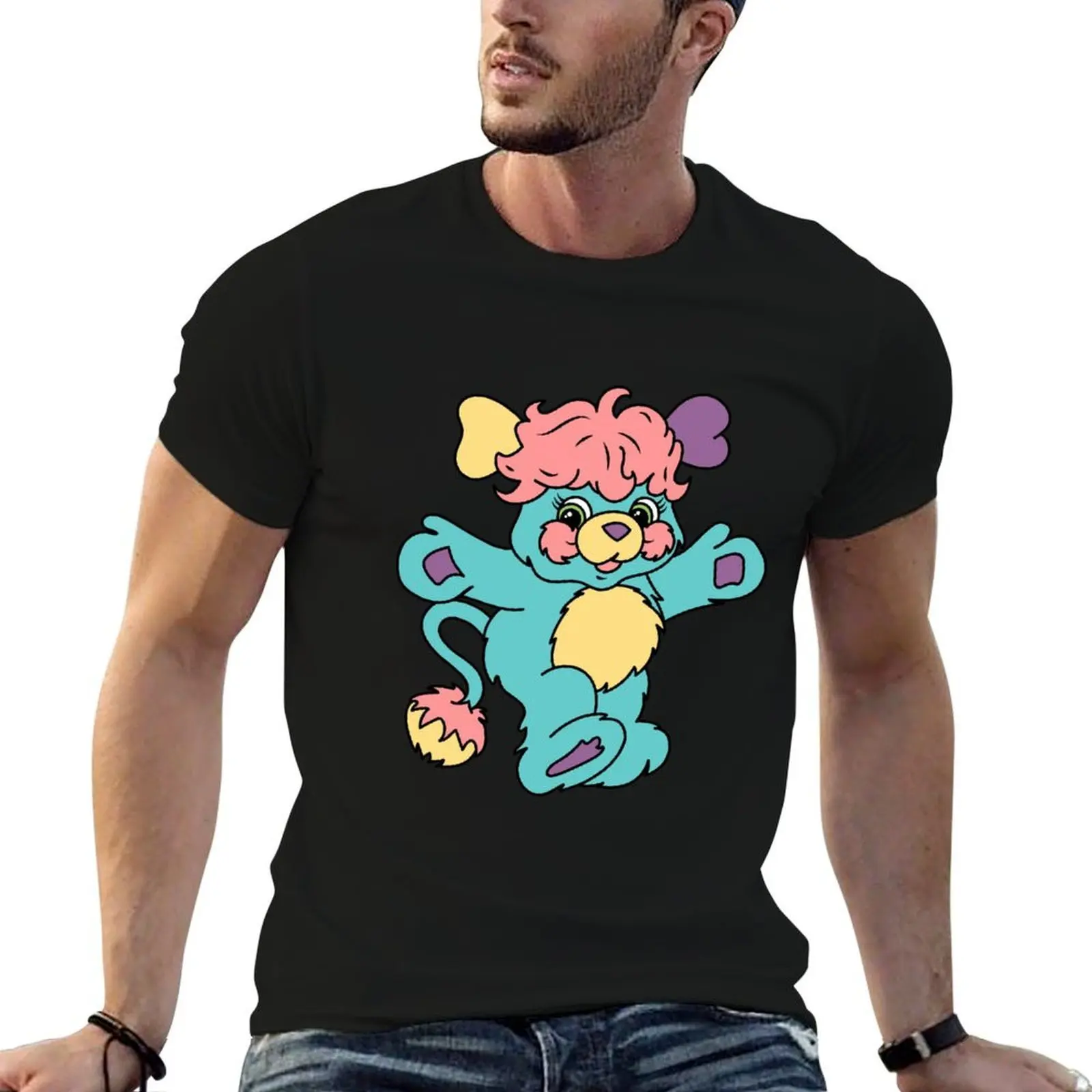 

Vintage 80s Popple T-Shirt cotton t shirt man cotton t shirt pack T-Shirt