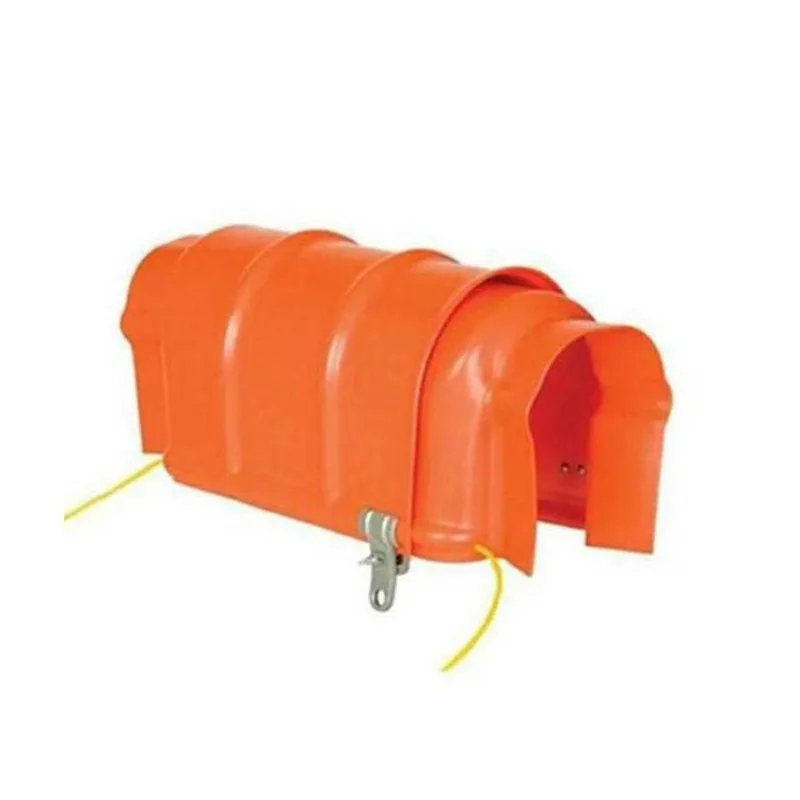 Power maintenance wire protective cover, tensile insulator shield - 46kV distribution line wire shield