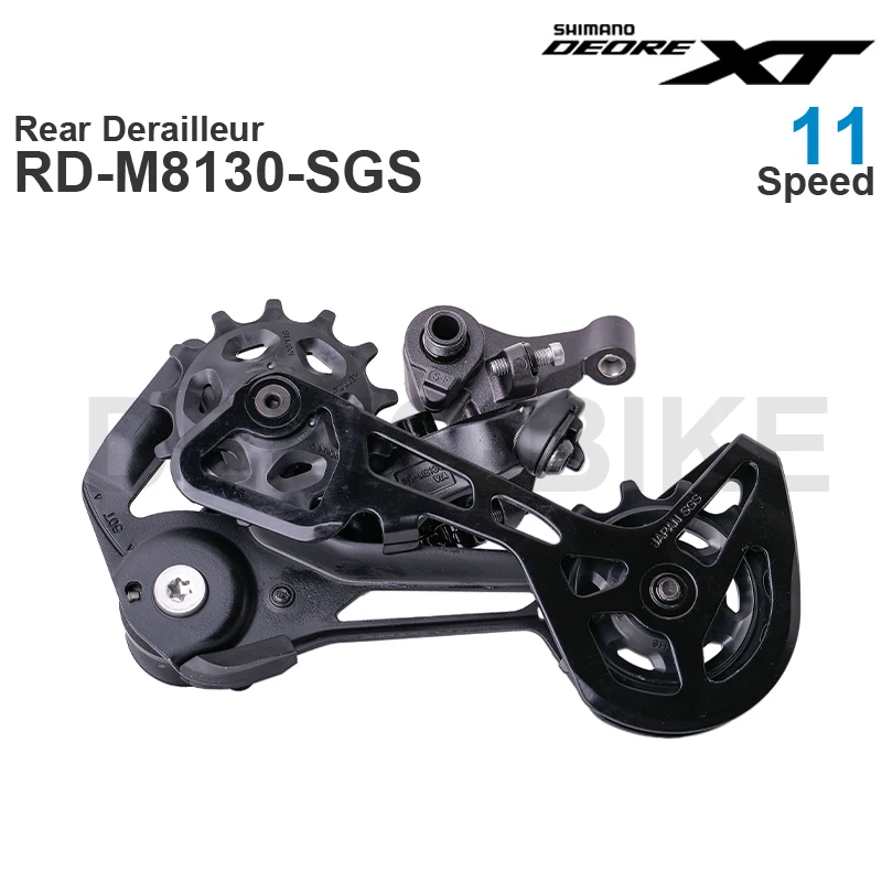 SHIMANO DEORE XT RD-M8130 RD REAR DERAILLEUR SGS for 11 speed MTB