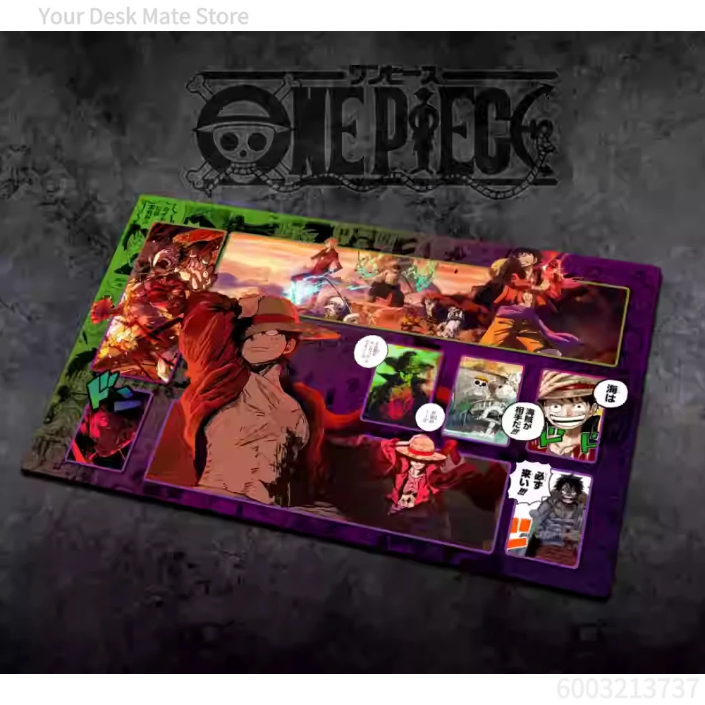 

Diy One Piece Opcg Luffy Robin Card Game Table Mat Opcg Shanks Hancock Single Player Card Battle Mat Anime Card Gift Toy
