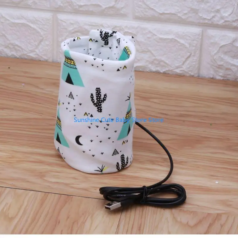 C5AF الطفل USB زجاجة دفئا حقيبة السفر سيارة مركب التدفئة الاحترار حقيبة المحمولة