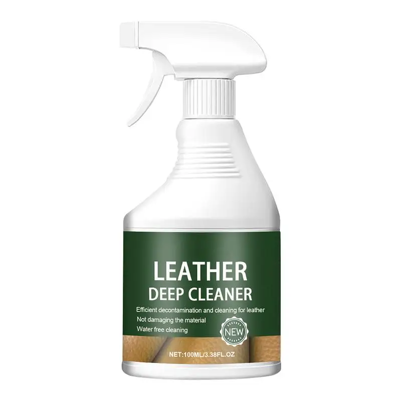 

Leather Cleaner Cleans Conditions and Restores Leather 100ml Car Leather Cleaner Spray Leather Care Spray for Leather Renovation