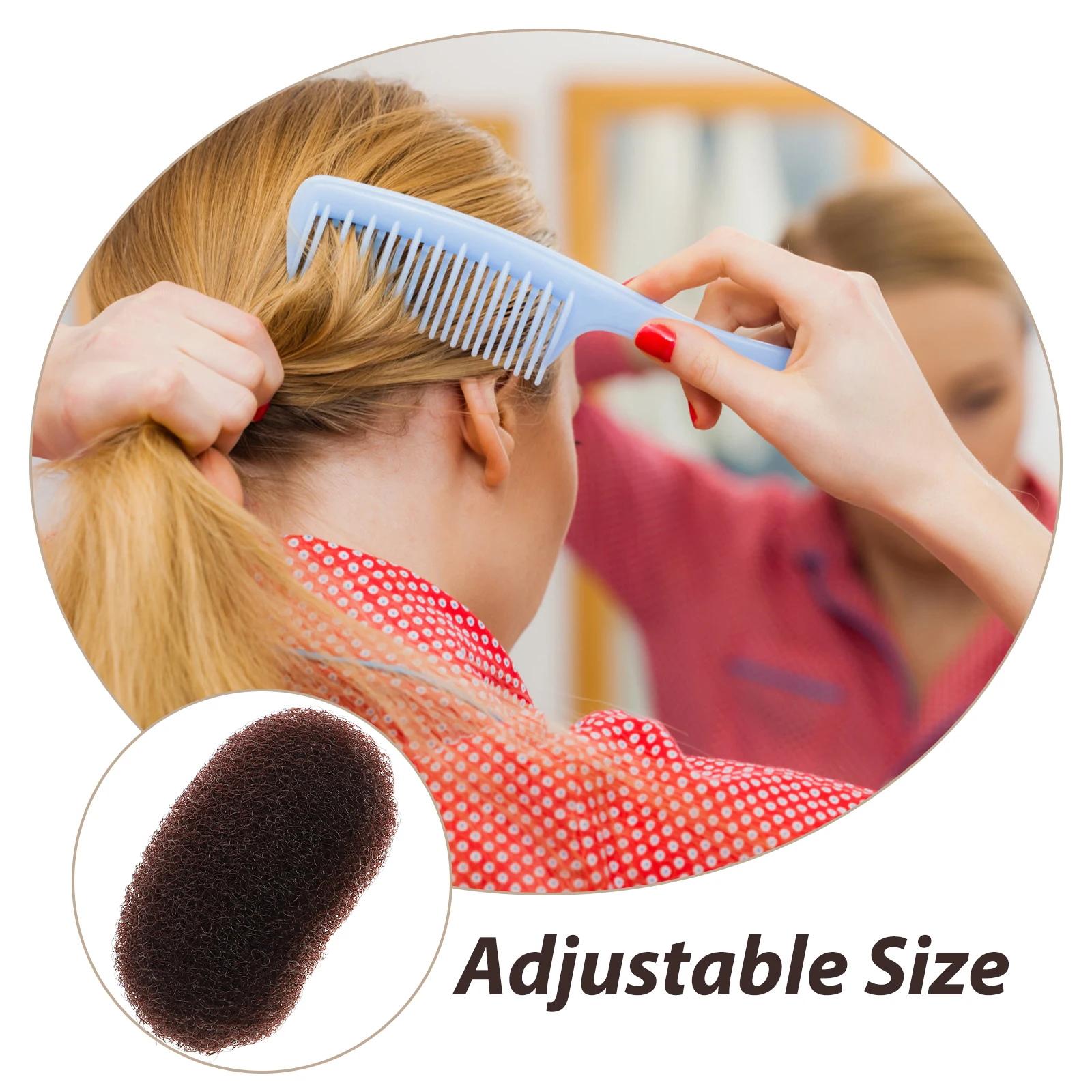 

4pcs Women Volume Clips Reusable Base Clamps Lightweight Styling Tools For Daily Party Wedding Use Female Accessories Bump Up